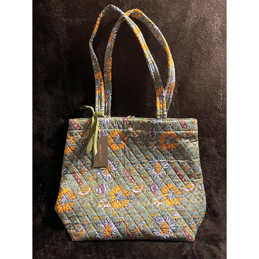 Vera Bradley Gemstone Paisley Small Original Tote Bag NWT MSRP: $80